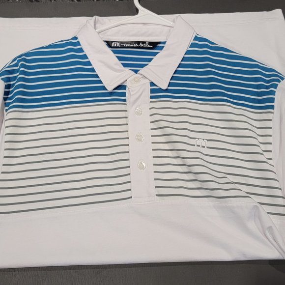 TravisMathews polo men's short sleeve shirt - Picture 2 of 2